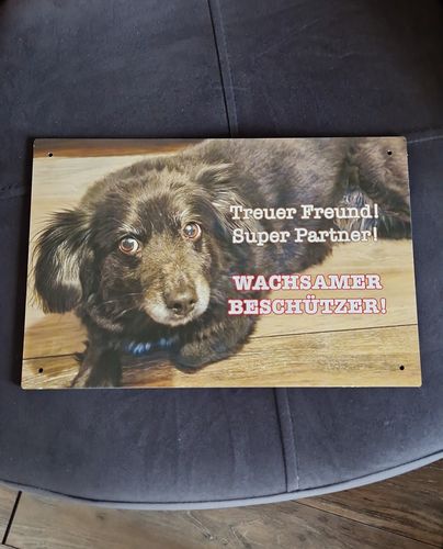 Customer photo review of Personalisierbares -Foto- Schild "Beschützer"