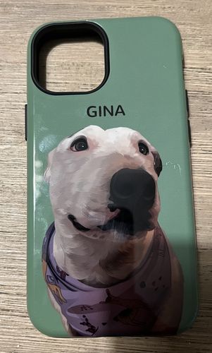 Customer photo review of Custom Pet Phone Case