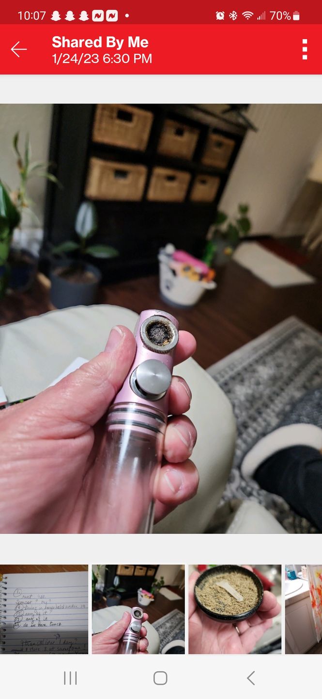 Customer photo review of Fumo Pipe - 10 Pack Replacement Screens