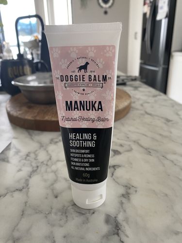 Customer photo review of Manuka Dog Balm