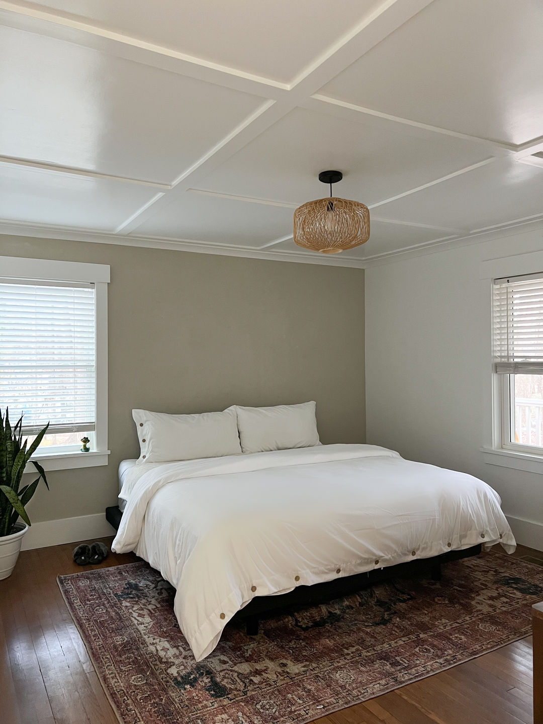 Customer photo review of Distressed Vintage Cezanne Terracotta Area Rug