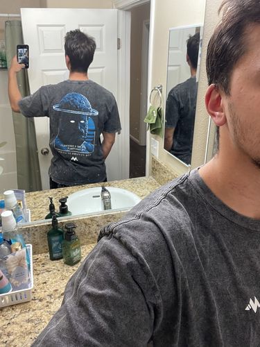 Customer photo review of Future Is Ours - VINTAGE TEE