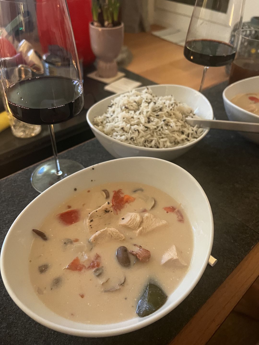 Customer photo review of Tom Kha Sparpackung (für 3-4 Portionen) mit 400ml Kokosmilch