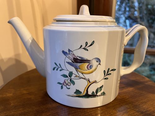 Customer photo review of 4" Mid Century White Porcelain Cocotte Lid, Cocotte Sold Separately