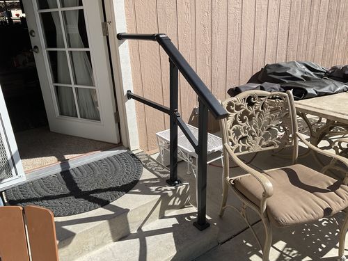 Customer photo review of Connector for Top Rail