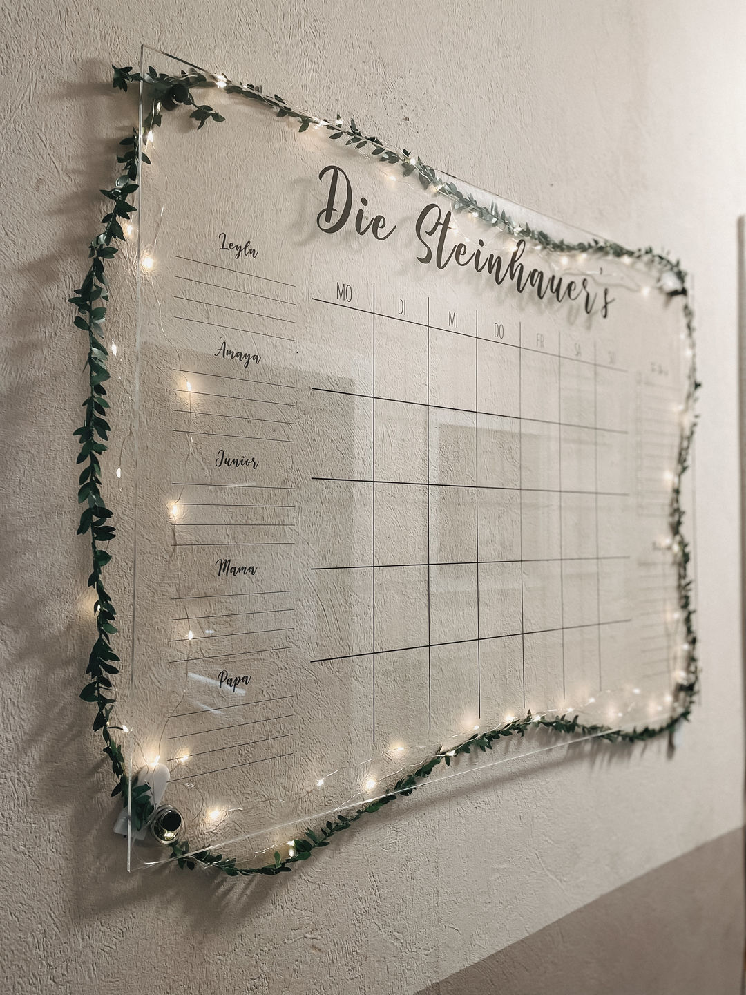 Customer photo review of 5-Namen Familienplaner