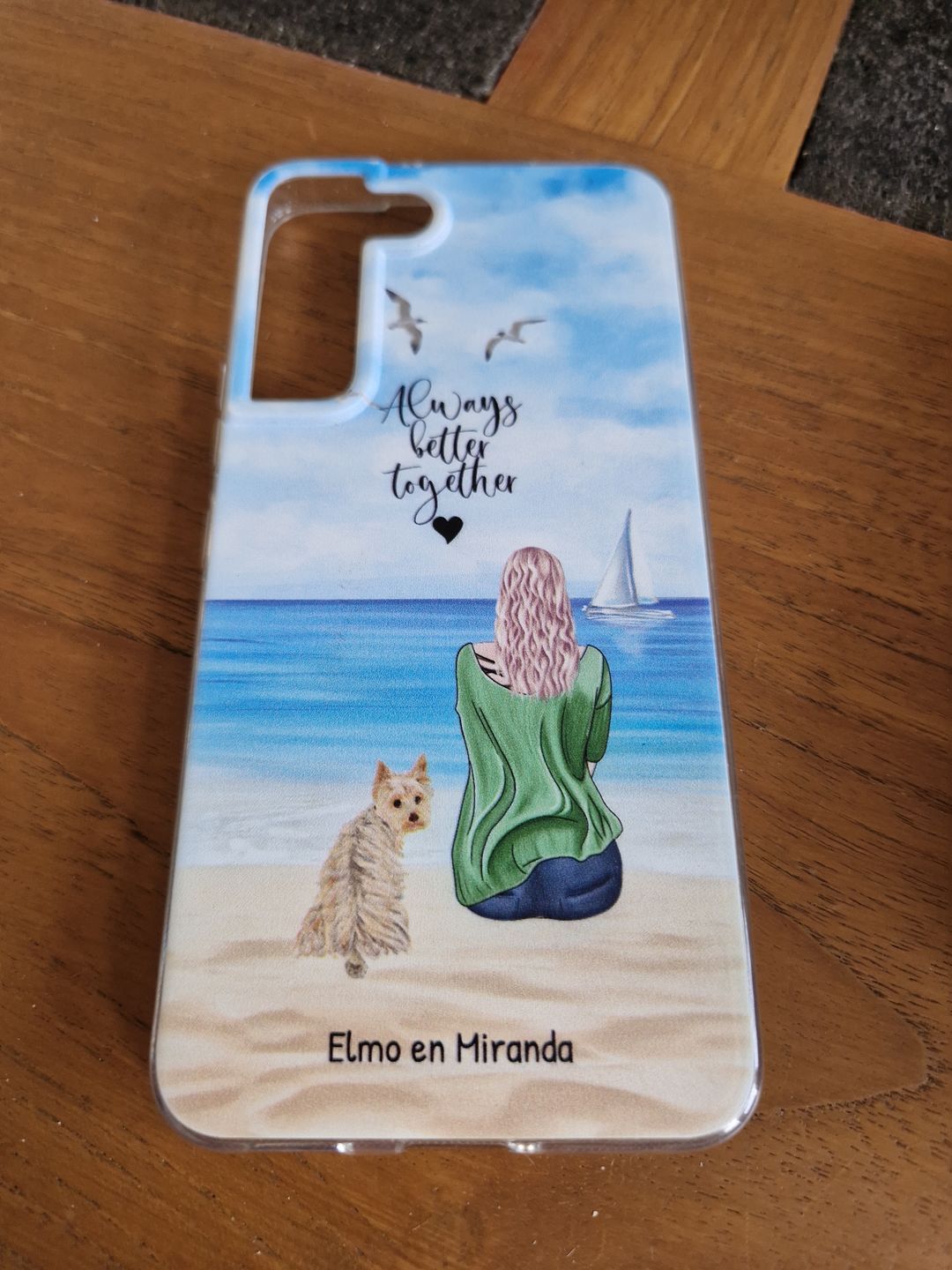 Customer photo review of Onderweg met huisdier - Gepersonaliseerd Telefoonhoesje