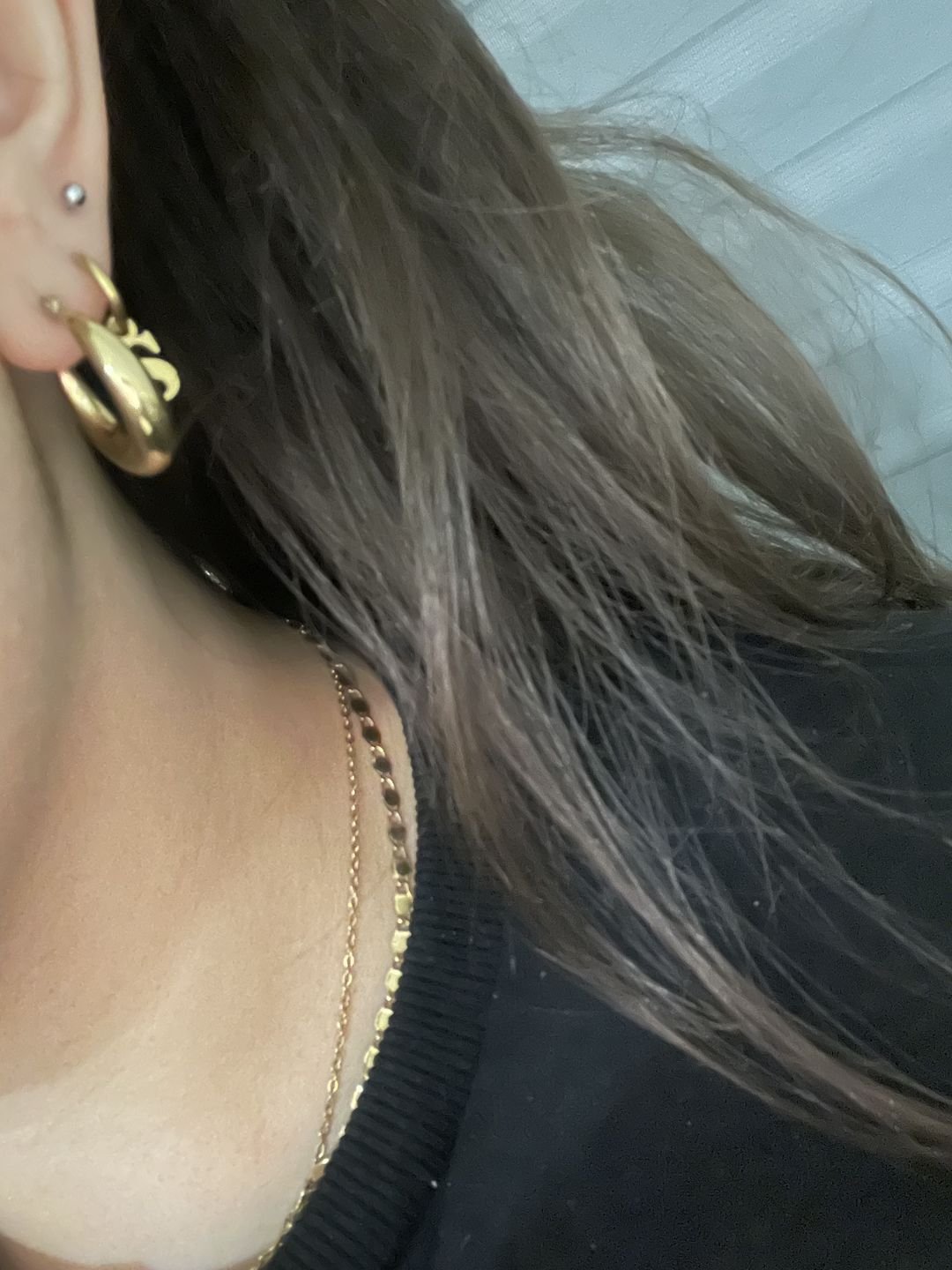 Customer photo review of Lucia Ohrringe | 18K vergoldet