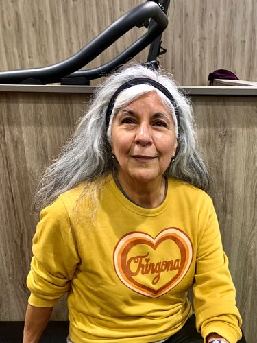 Customer photo review of RETRO CHINGONA LUX RAGLAN PULLOVER