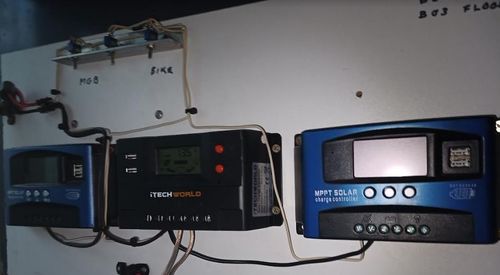 Customer photo review of 30 Amp Intelligent Solar Regulator with LCD Screen