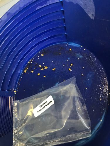 Customer photo review of Flawless 'PREMIUM NUGGET' - Gold Panning Paydirt