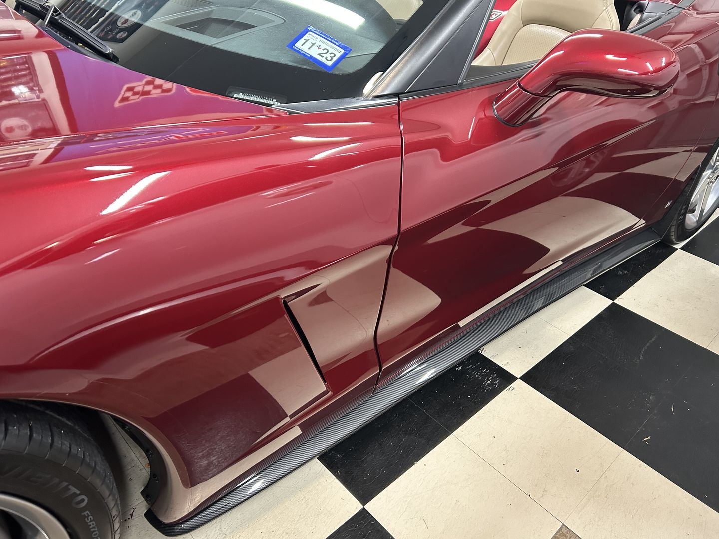 Customer photo review of Corvette C6 Base | ZR1 Conversion Side Skirts Rocker Panels