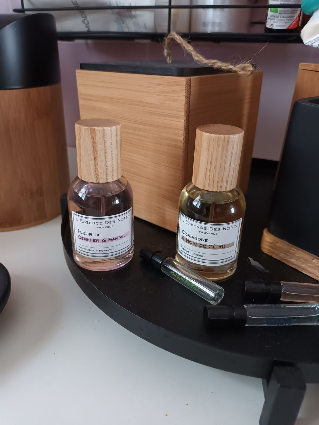 Customer photo review of Fleur de Cerisier & Santal