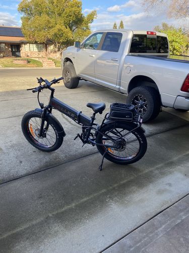 Customer photo review of 2025 Wallke X3 Max Folding 2800W Electric Bike