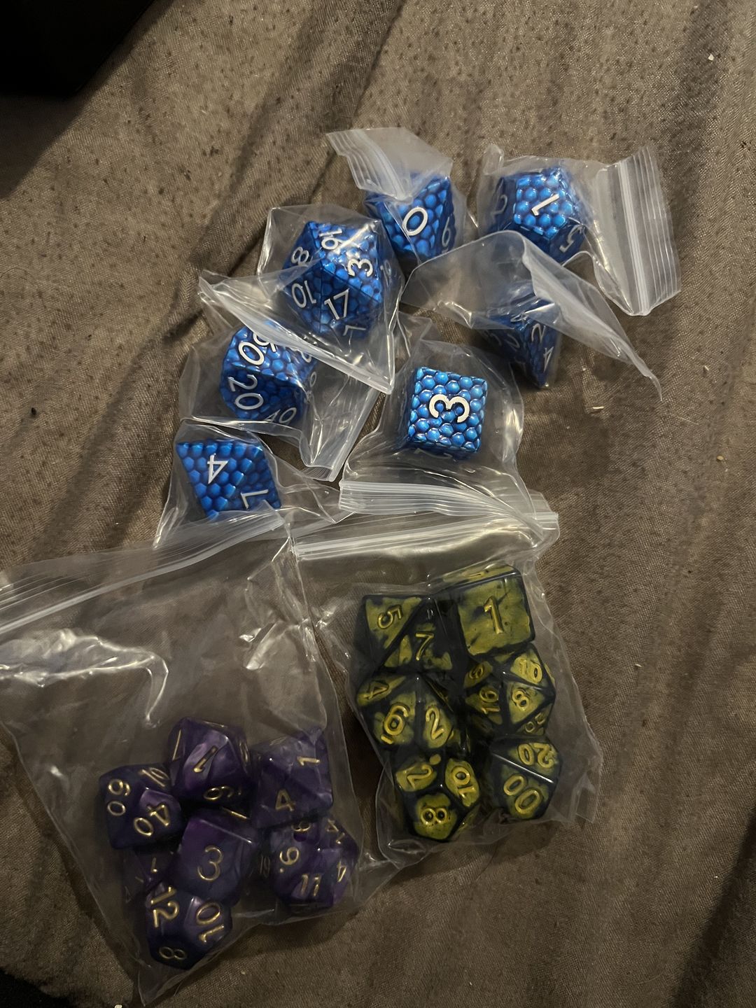 Customer photo review of $50 MYSTERY DICE BAG BUNDLE
