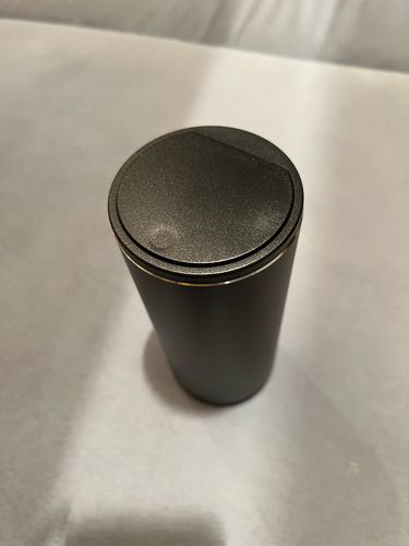 Customer photo review of Alloy Car Trash Bin Rubbish Holder Wrapper Garbage Can Office Ashtray Cup