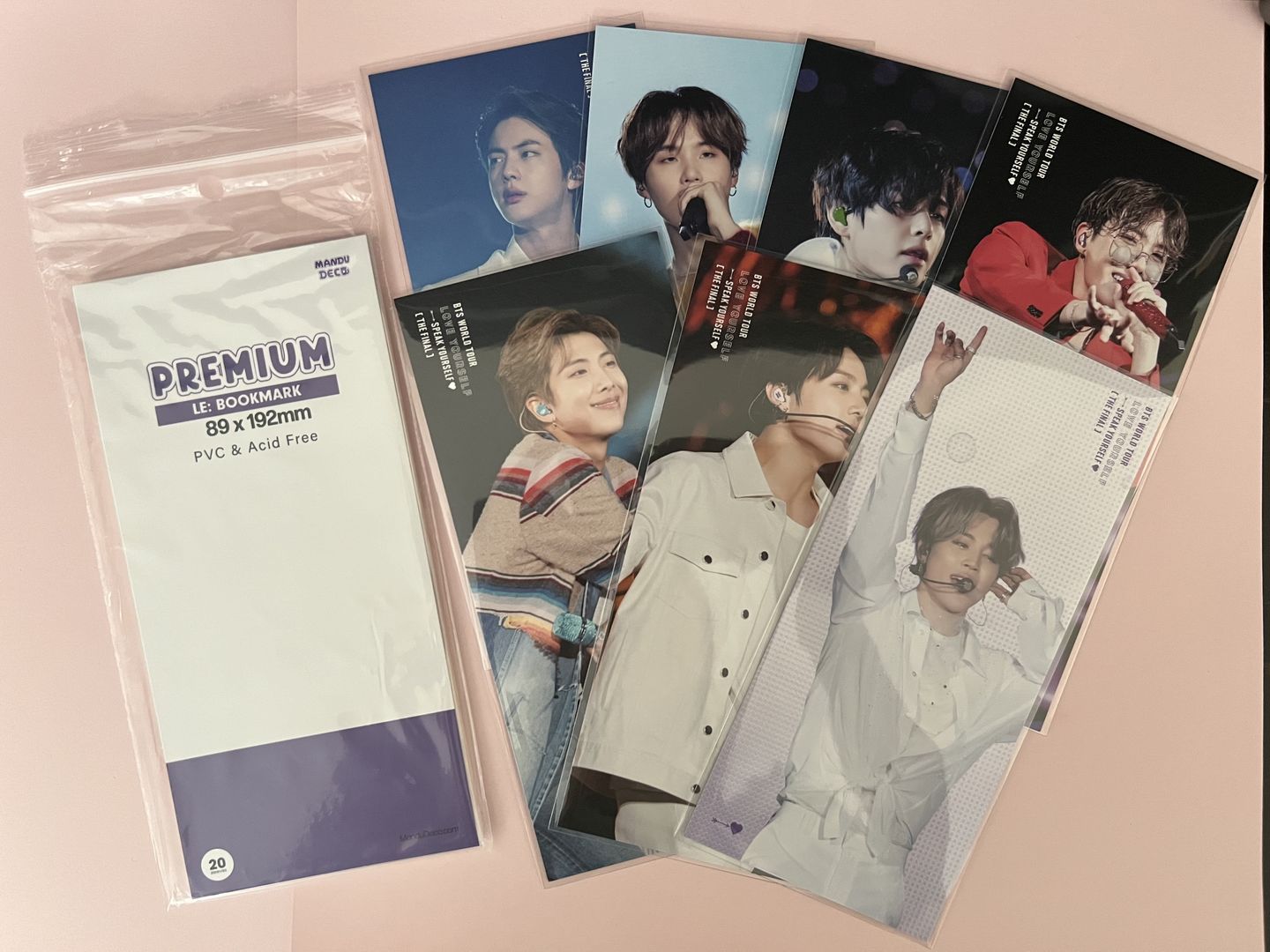 Customer photo review of LIMITED EDITION: PREMIUM PHOTOCARD SLEEVES - BORAHAE VERSION (89x192MM)