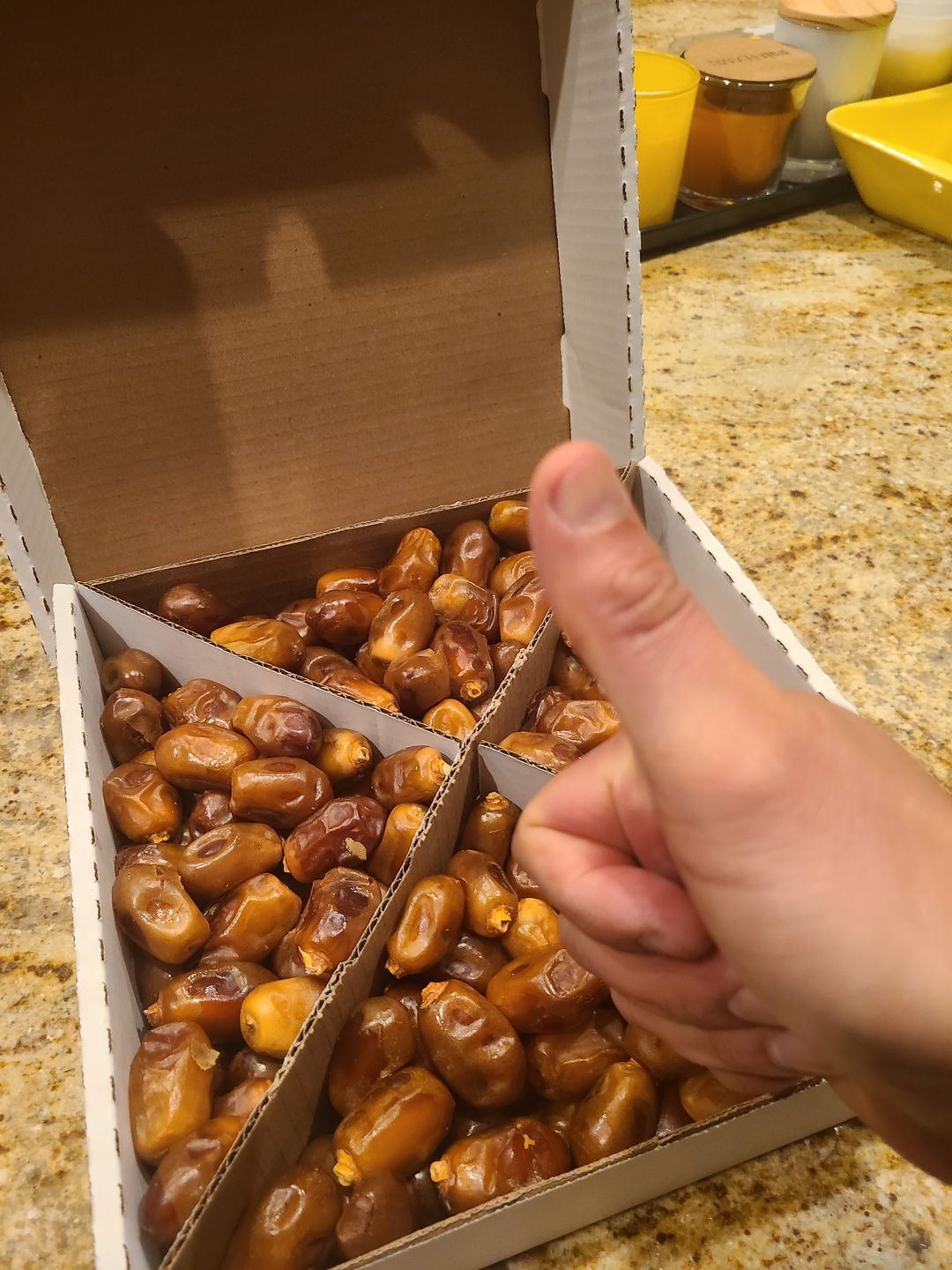 Customer photo review of Organic Zahidi Dates Bulk Generic Box