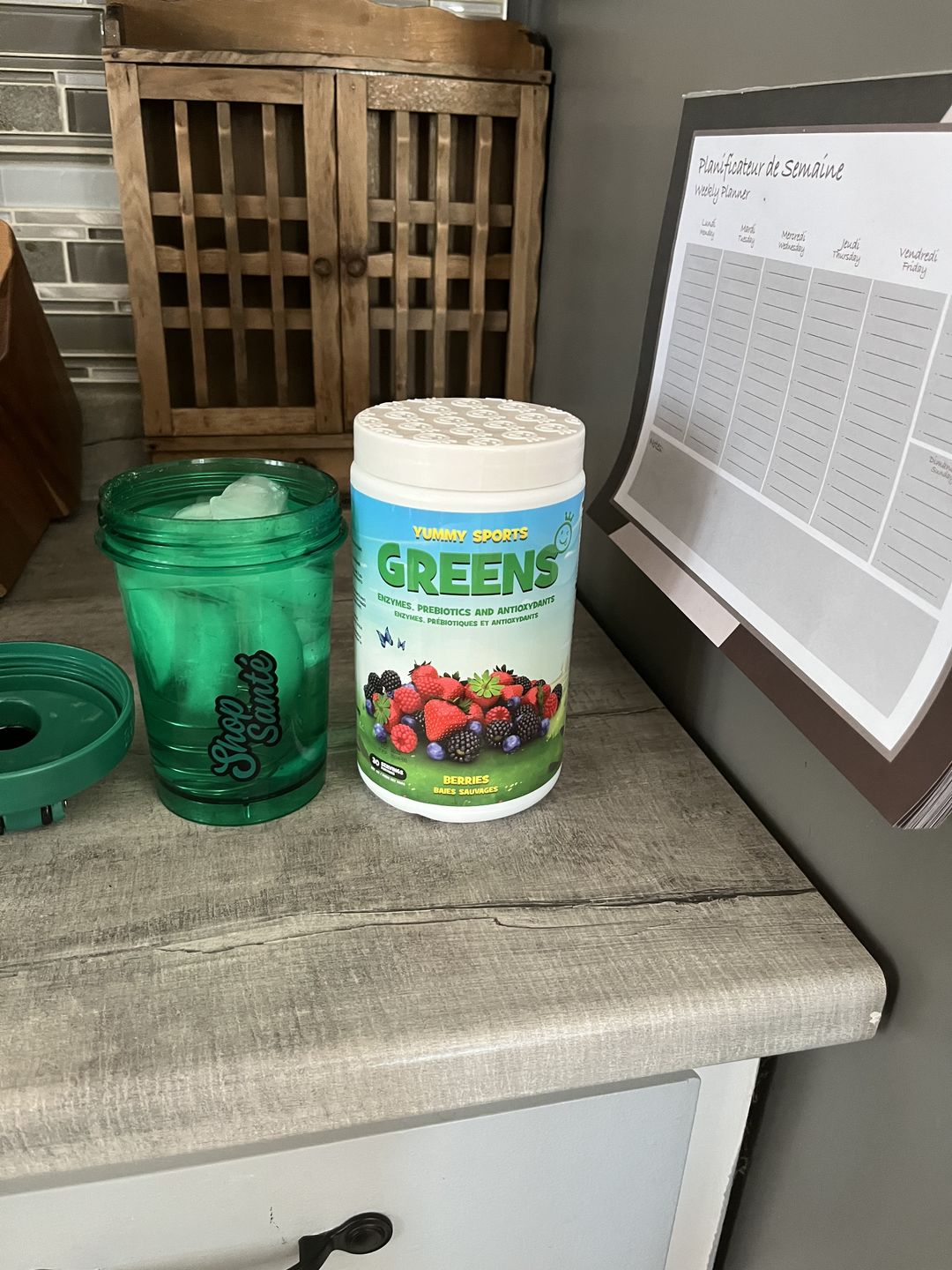 Customer photo review of Yummy Sports - Greens - 300g