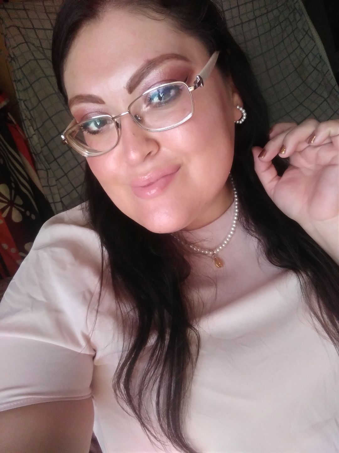 Customer photo review of Collar Pearl Stella