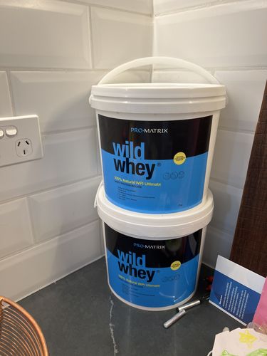 Customer photo review of 2kg VANILLA, Isolate WILD WHEY