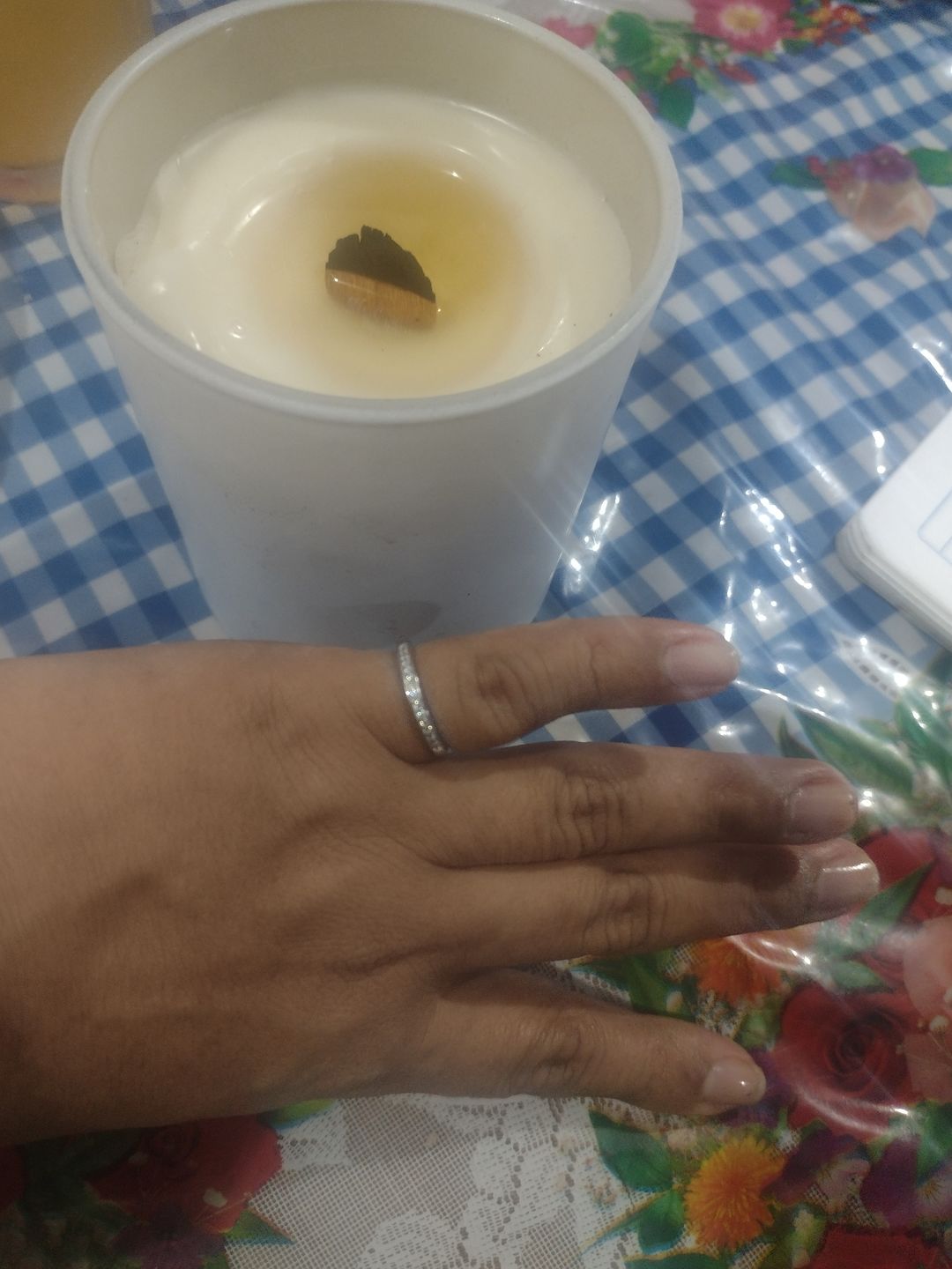 Customer photo review of WHITE PEARL
