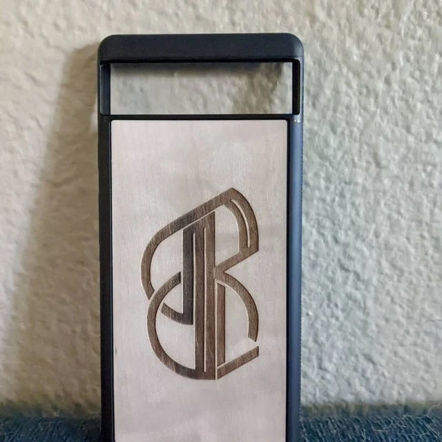 Customer photo review of Custom Logo Google Pixel Case