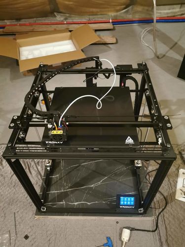 Customer photo review of Tronxy X5SA-400 PRO New Version with TR Sensor+Lattice Glass Plate
