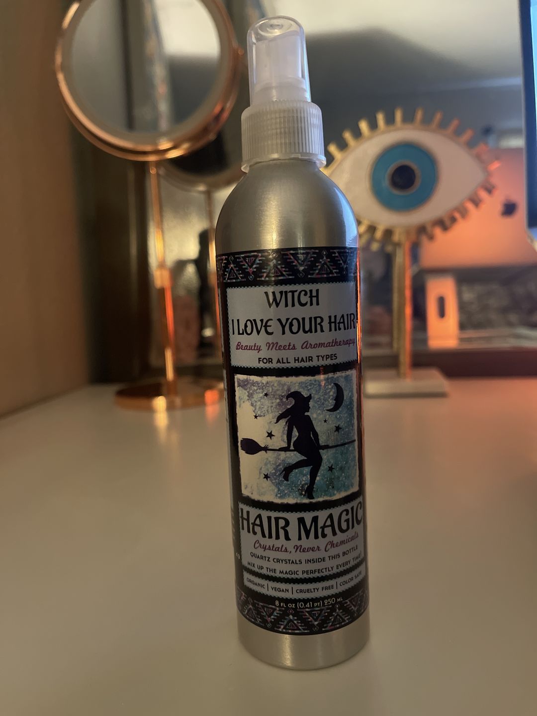 Customer photo review of Witch I Love Your Hair - Hair Mist