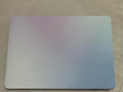 Customer photo review of Dusk Gradient Macbook Case