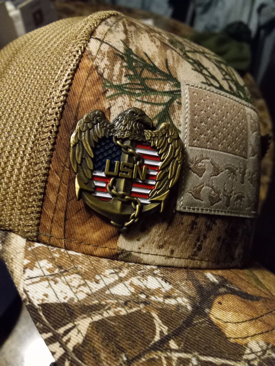 Customer photo review of US Navy Lapel Pin Bundle (5pcs)