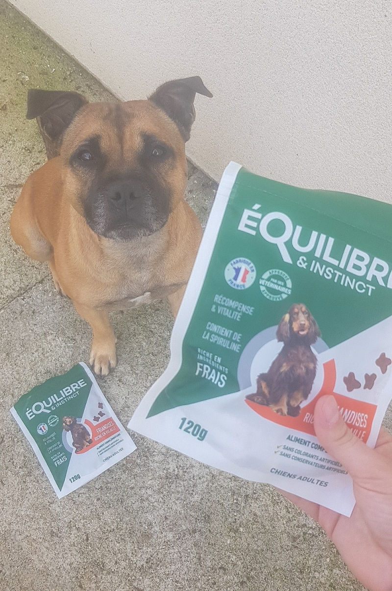Customer photo review of Friandises riches en volaille (chien adulte)