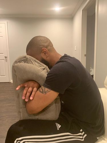Customer photo review of CloudTravel Pillow™