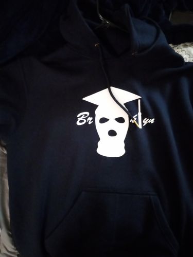 Customer photo review of CLASSIC GRADUATION HOODIES