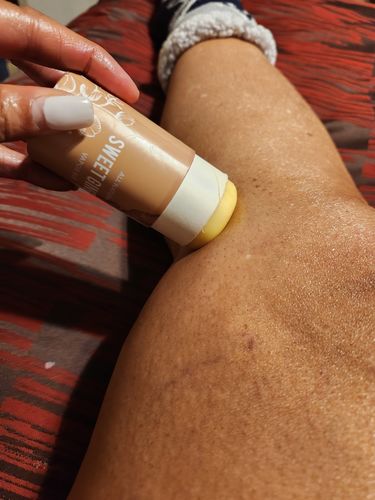 Customer photo review of North Carolina Sweet Ginger Rub