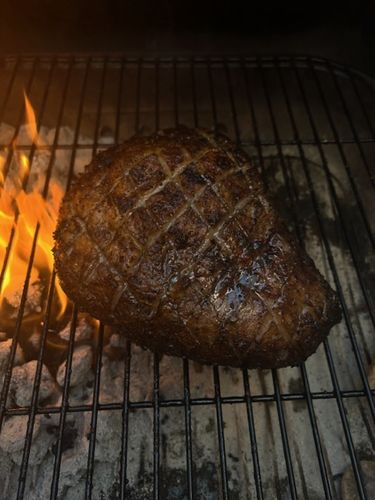 Reseña con foto de un cliente sobre Picaña Pieza Básica