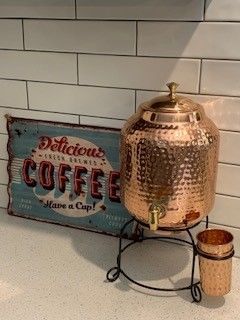 Customer photo review of Copper Water Container / Dispenser