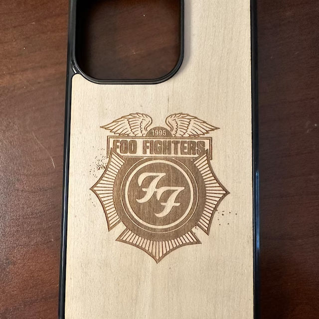 Customer photo review of Custom Logo Design iPhone Case