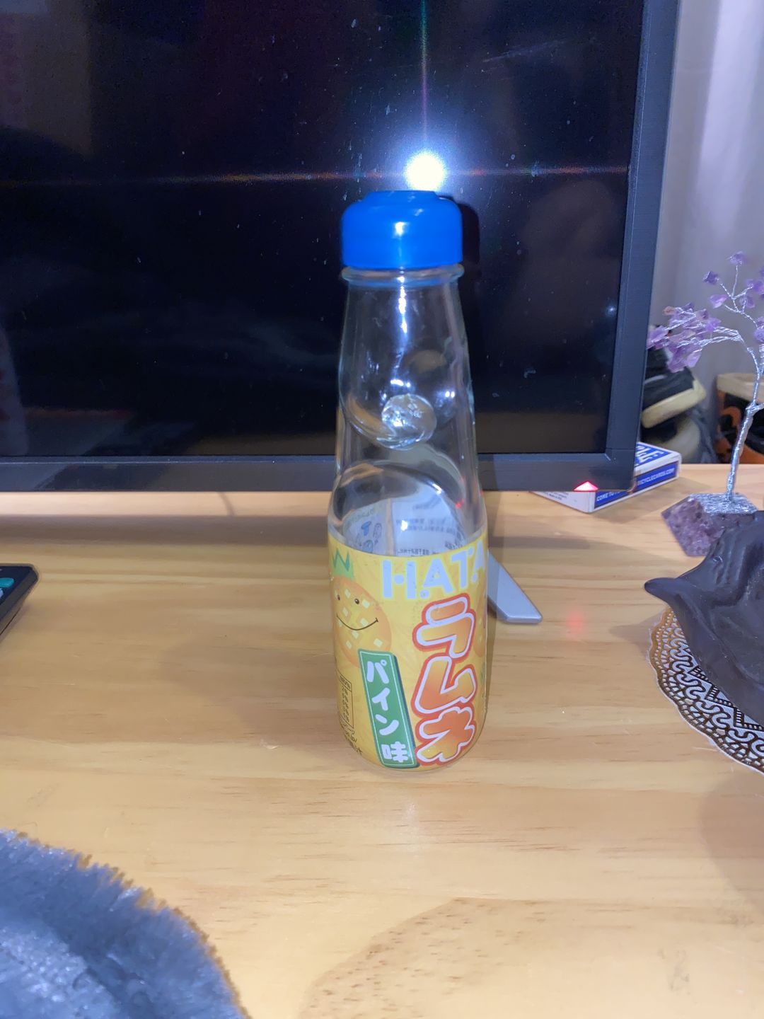 Customer photo review of Hatakosen Pineapple Ramune Soda - 200 ml