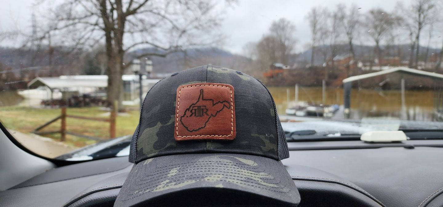 Customer photo review of Richardson 862 Camo Custom Leather Patch Hat