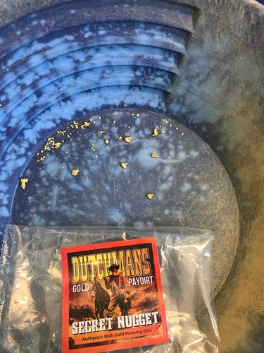 Customer photo review of Dutchman's 'SECRET NUGGET' Gold Paydirt - Gold Prospecting Concentrate