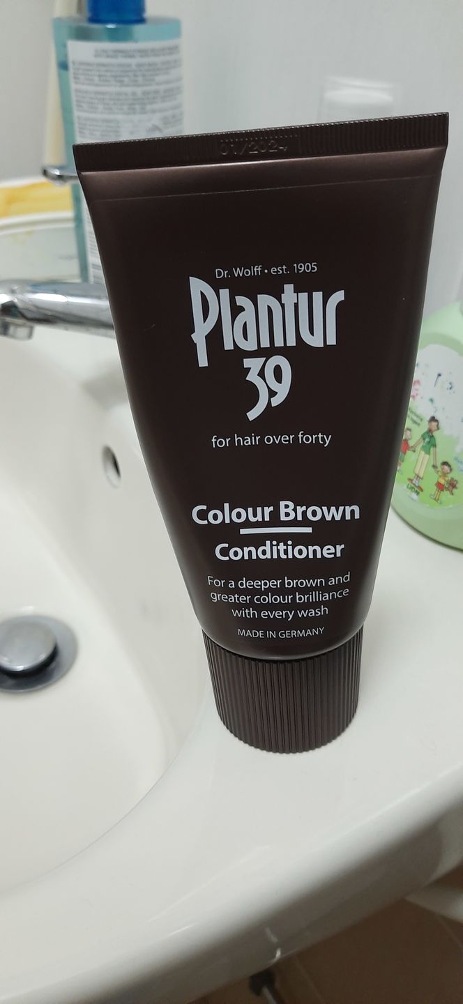Customer photo review of Plantur 39 Colour Brown Colour Conditioner (150ml)