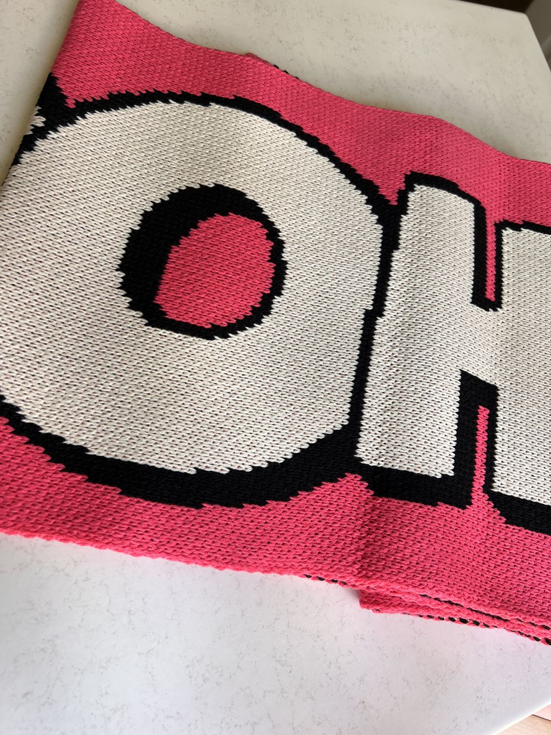 Customer photo review of OOOOHHH Scarf X Tatty Devine
