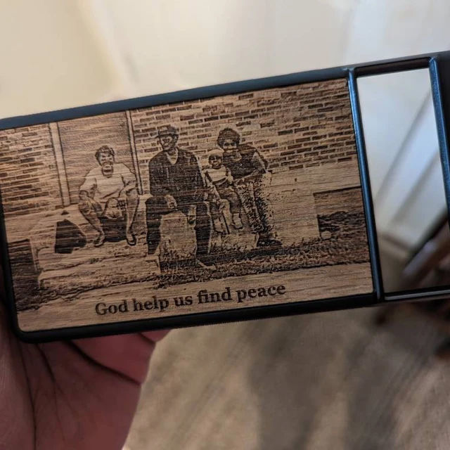 Customer photo review of Custom Photo Google Pixel Case