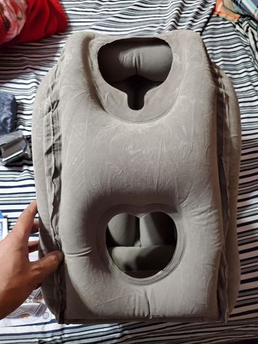 Customer photo review of CloudTravel Pillow™
