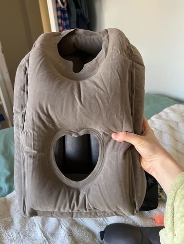 Customer photo review of CloudTravel Pillow™