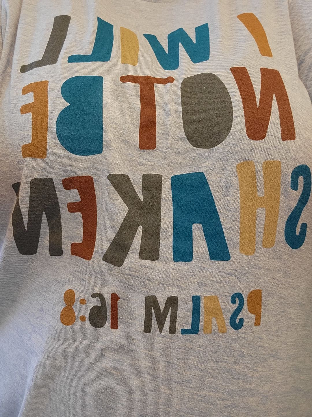 Customer photo review of Mystery Shirt