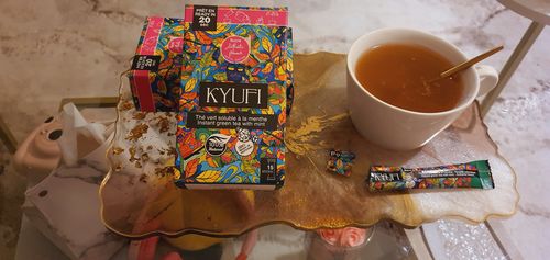 Customer photo review of Thé Vert Instantané À La Menthe - Recette Authentique