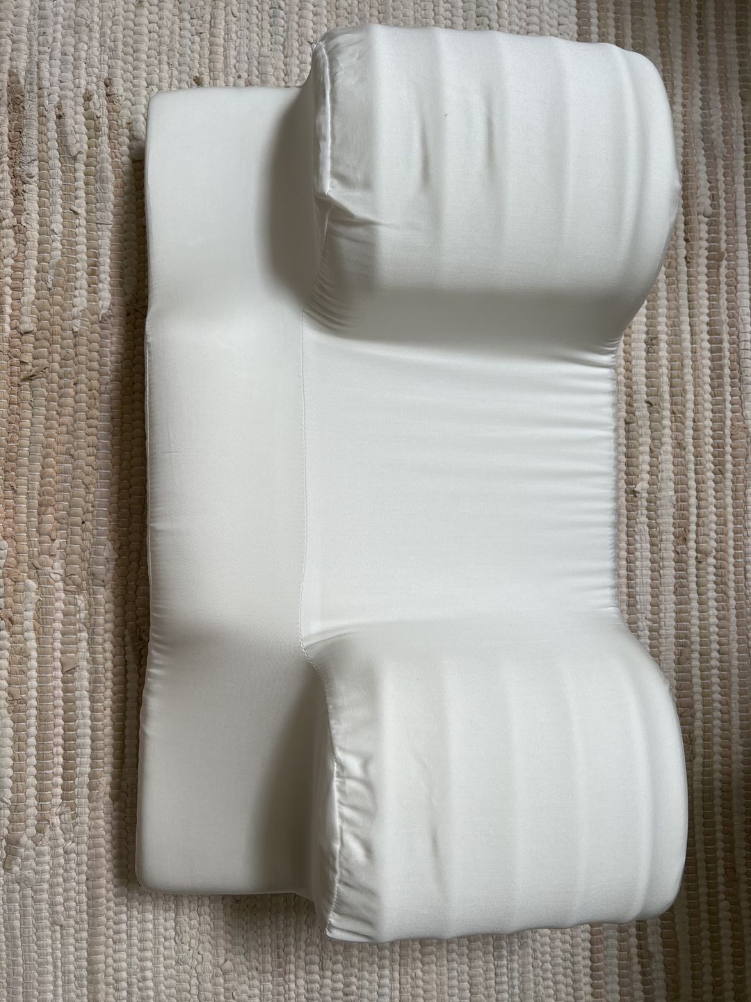 Customer photo review of Flawless Face Back Sleeper + FREE Pillowcase + FREE SHIPPING