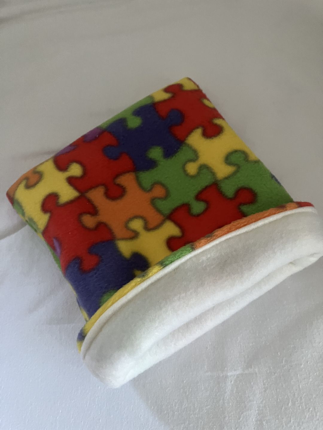 Customer photo review of Jigsaw Anti Pill Polar Fleece Fabric